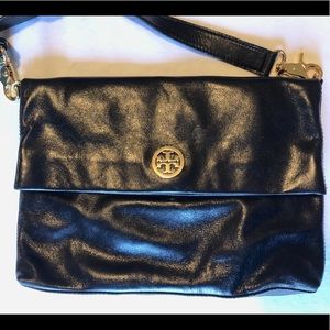 Tory Burch Black Crossbody Messenger Bag